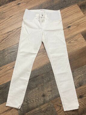J Brand White Jeans Adjustable SIDE PANEL Size 29 L 29